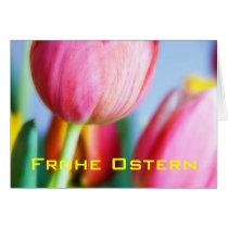 Rote Tulpen • Osterkarte cards