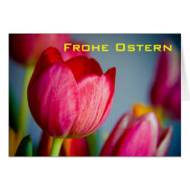 Rote Tulpen • Osterkarte cards