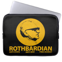 Rothbardian Electronics Case laptop sleeves