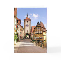 ROTHENBURG, GERMANY GREETING CARD