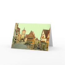 ROTHENBURG, GERMANY GREETING CARDS