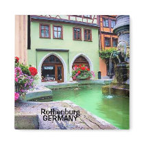 ROTHENBURG, GERMANY FRIDGE MAGNETS