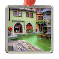 ROTHENBURG, GERMANY CHRISTMAS TREE ORNAMENTS