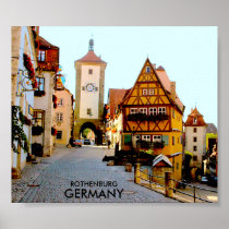 ROTHENBURG, GERMANY POSTER