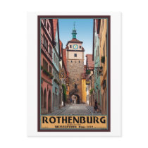 Rothenburg od Tauber - Weisserturm Postcards