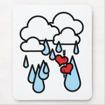 Rothenhagen "Raining Hearts" Mouse Pads