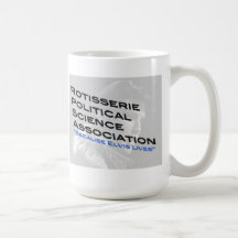 Rotisserie Political Science Coffee Cup Mugs