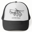 Rotor Head Helicopter Cap hats by RyanCFI Rotor Head Helicopter Cap hats