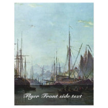 Rotterdam By Jongkind Johan Barthold (Best Quality Personalized Flyer