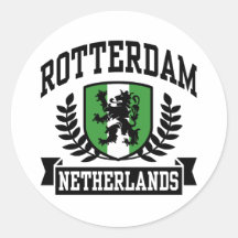 Rotterdam Round Stickers