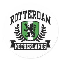 Rotterdam Round Stickers