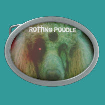 ROTTING POODLE belt buckles