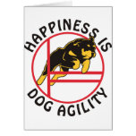 Rottweiler Agility Happiness Cards