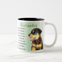Rottweiler Art Gifts Coffee Mugs