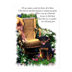 Rottweiler Art Print print