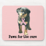 Rottweiler Breast Cancer Mousepad