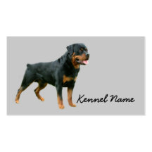 Rottweiler Breeder Business Card