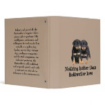 Rottweiler Buddies Binder