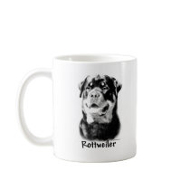 Rottweiler Charcoal Mug