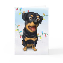 Rottweiler Christmas cards by cartoondogs Rottweiler Christmas cards