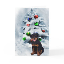 Rottweiler Christmas Gifts cards