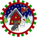 rottweiler cute country cottage ornament photo sculptures by freespiritdesigns rottweiler cute country cottage ornament photo sculptures
