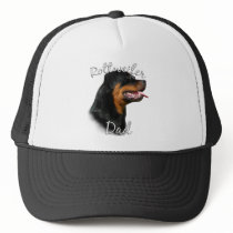 Rottweiler Dad 2 hats