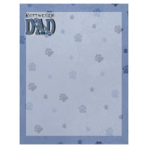 Rottweiler DAD Custom Letterhead