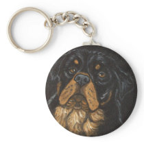 ROTTWEILER DOG KEYCHAIN