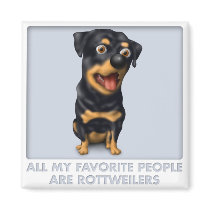 Rottweiler Favorite magnets