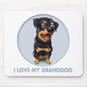 Rottweiler Granddog mousepad