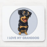 Rottweiler Granddog Mouse Mats
