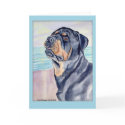 Rottweiler Greeting Cards by Dogartist Rottweiler Greeting Cards