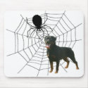 Rottweiler Halloween Mousepad by normagolden Rottweiler Halloween Mousepad