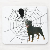 Rottweiler Halloween Mousepad