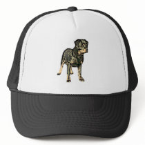 Rottweiler Trucker Hats
