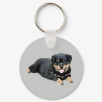 Rottweiler Keychain by normagolden Rottweiler Keychain