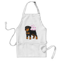 Rottweiler Love Aprons