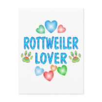 ROTTWEILER LOVER postcards