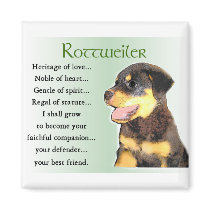 Rottweiler Lovers Gifts magnets