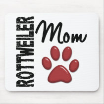 Rottweiler Mom 2 Mouse Pads