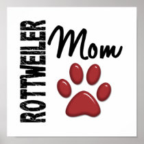 Rottweiler Mom 2 Print