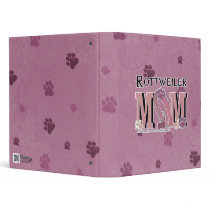 Rottweiler MOM Binder