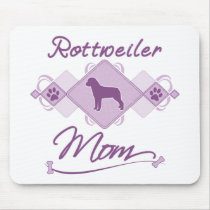 Rottweiler Mom Mousepads