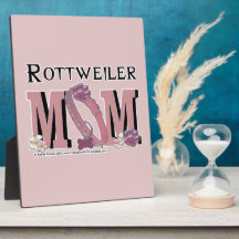 Rottweiler MOM Plaques
