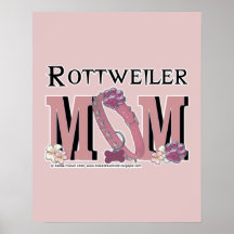 Rottweiler MOM Poster