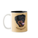 Rottweiler Mug by dogplay Rottweiler Mug