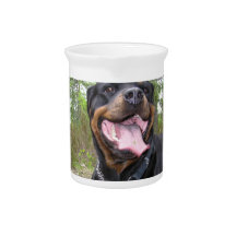 Rottweiler Photo Pitcher