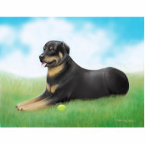 Rottweiler Pin photo sculptures