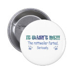 Rottweiler Pinback Buttons